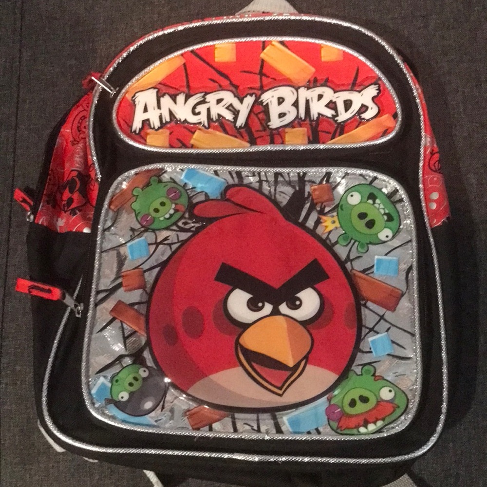 Angry bird backpack